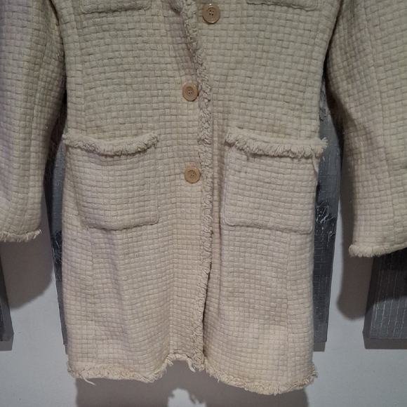 Marciano Cream Teddy Jacket - Picture 2 of 12